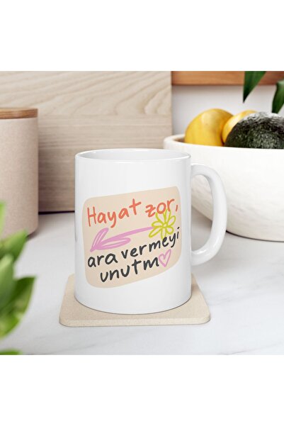 BASKIBAZAR Since 2020 Life Is Hard Don'T Forget to Take a Break Printed Motiv...