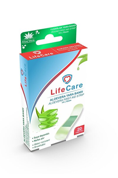 Life Care Aloe Vera Yara Bandı 20'li Kutu