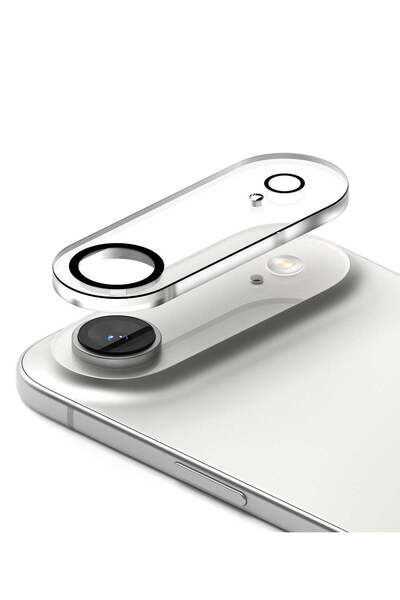 bbtech Crystal Clear 9H Anti-Break Glass Camera Unit and Lens Protector Compatible with iPhone 17 Air