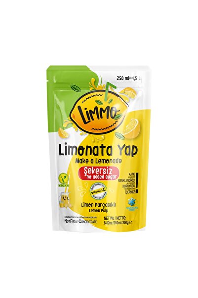 Limmo Şekersiz Limonata 250 ML