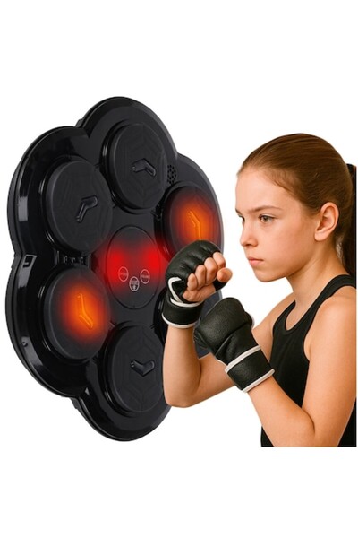 CIUPIGo Training Boxing Target for Kids and Adults CIUPIGo®, LED Lighting, 6 Impact Zones, 9 Speed Modes