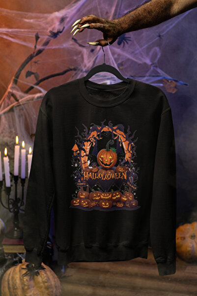 MAGORS ستايل-إكس هالوين - سترة رياضية مطبوعة للجنسين بتصميم الهالوين، مصنوعة ...