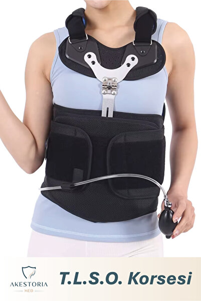 Akestoria Med مشد TLSO لعلاج كسور العمود الفقري ومشد ما بعد العمليات الجراحية