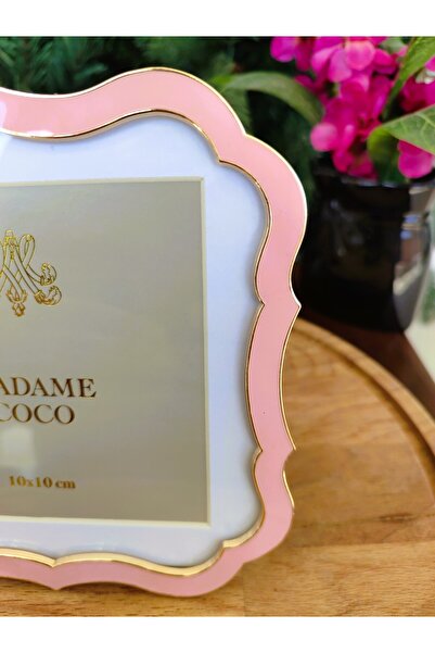 Madame Coco Gearland Frame - Pink - 16 X 16 cm