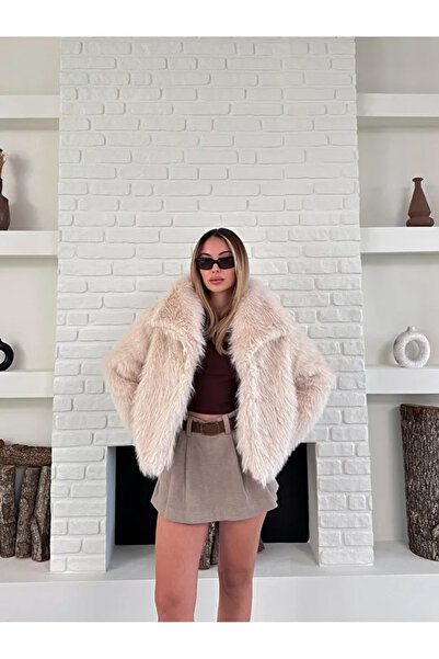 GALAVİP Women's Premium Soft Textured Lined Faux Fur