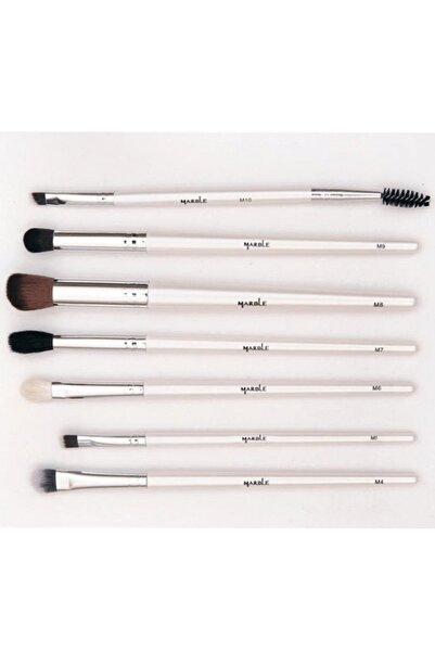 Marble Marble Eye and Brow Brush Set - 7 Brushes