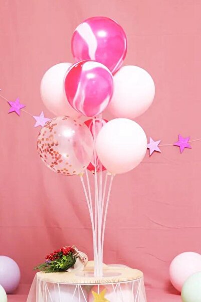 Dorado Balon Süsleme Standı 7 Çubuklu & Balon Standı 105 cm