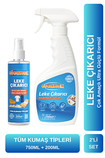 cleanox 2'li Leke çıkarıcı avantaj paketi