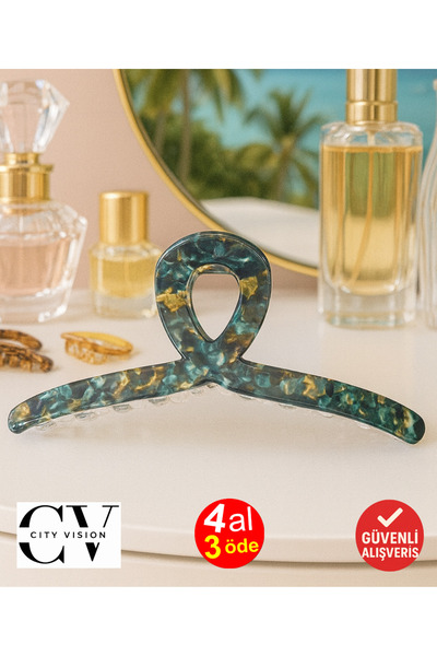 cityvision Green Gradient Color 13 cm Latch Buckle