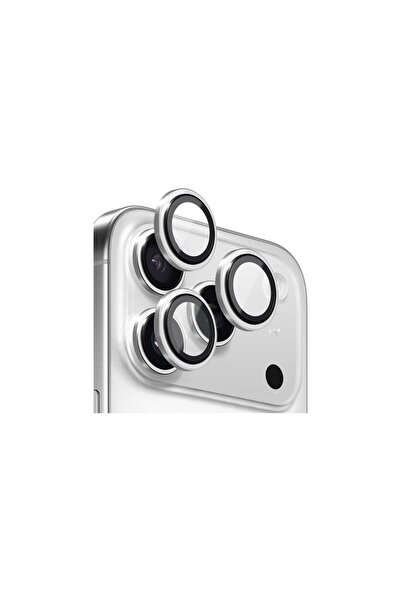TechnoZone Tempered Camera Lens Protector with Metal Frame Compatible with iPhone 17 Pro and 17 Pro Max
