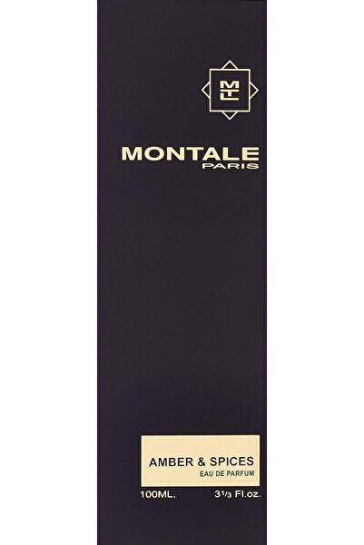 Montale Unisex Eau de Parfum Amber & Spices 100 ml - Single Pack