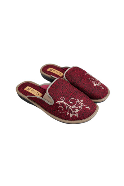 Belsta Slippers with decorative embroidery