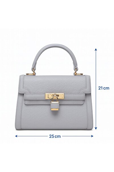 Generic Ladies Handbag with Lock Design – Shoulder & Top Handle Bag For Women