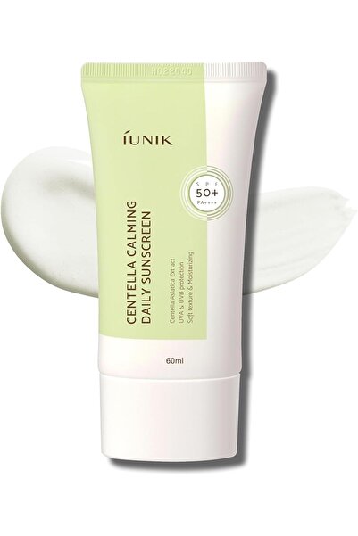 iUNIK Centella Daily Soothing & Hydrating Sunscreen SPF 50+ PA++++ Matte No White Cast - 2.0 fl oz