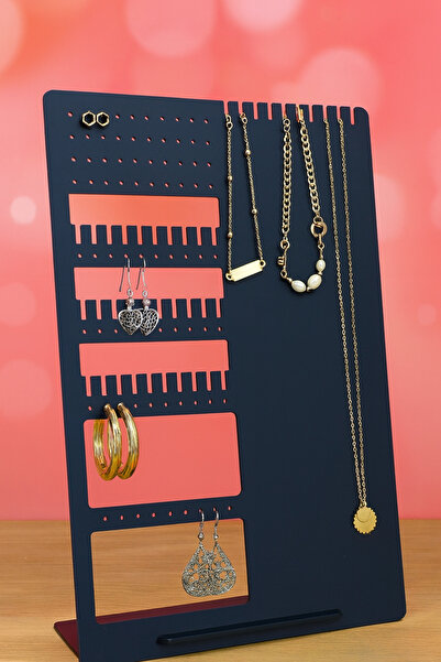 VENON Прямокутний 20x30 металевий вішак для прикрас та аксесуарів – підставка для сережок, намист, браслетів