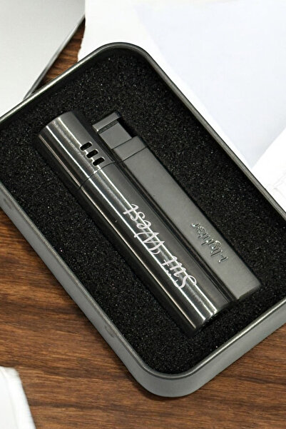 tusah Özel Seri Puro Çiftli Turbo Çakmağı İsme Özel Sevgiliye Özel