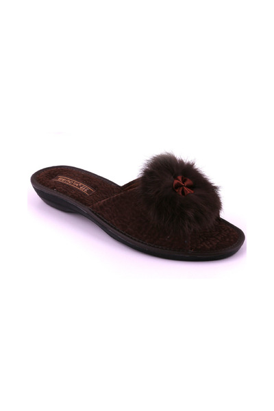 Belsta Slippers with decorative fur