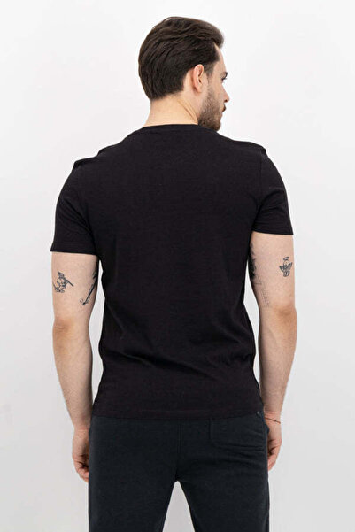 Jack & Jones Jack & Jones® black logo t-shirt, cotton, size S