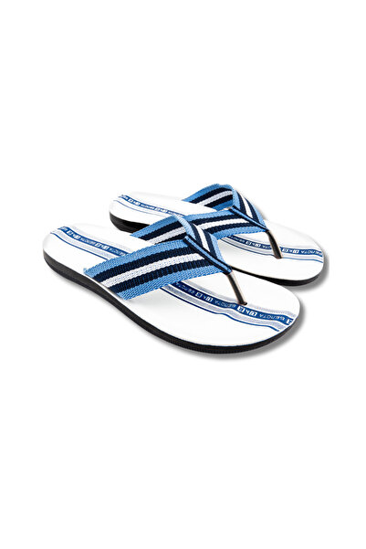 Belsta Textile slippers, white color
