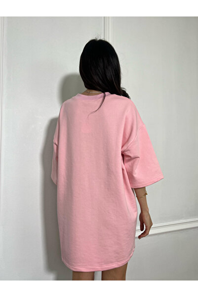 Unbranded/Generic MONEY MAGNET oversized dress shirt with glam icon print