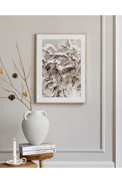 Thetic Snowy Reed - Poster de perete PREMIUM fără ramă cu estetică modernă