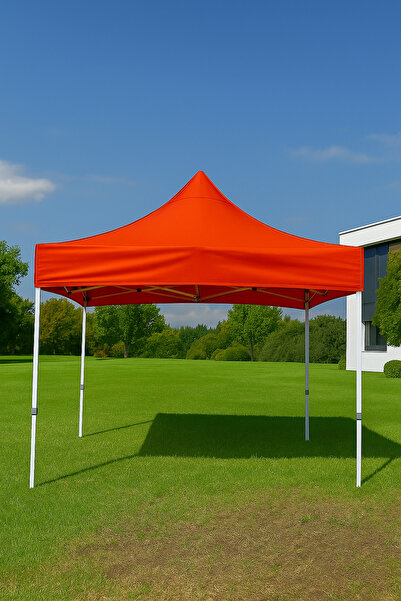 İKİZLER BRANDA 3x3 Gazebo Çadır – Tente – Taziye Çadırı – Bahçe, Balkon, Teras ve Organizasyon Çadırı