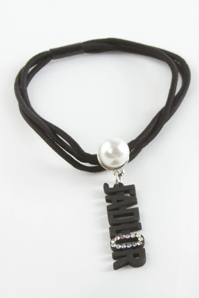 Eco Lounge Pearl Elastic Buckle with Pendant