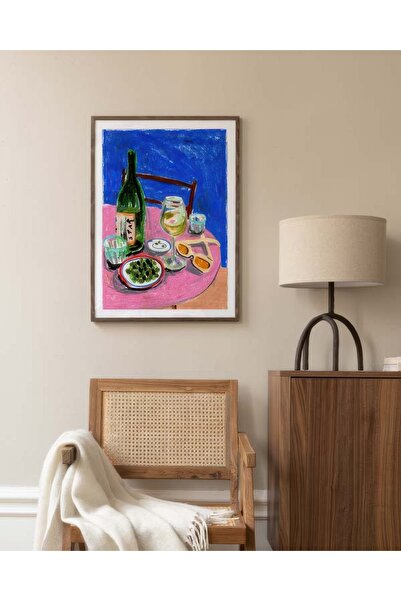 Thetic Laura Page - Pastel Table - Poster de perete PREMIUM fără cadru cu estetică modernă