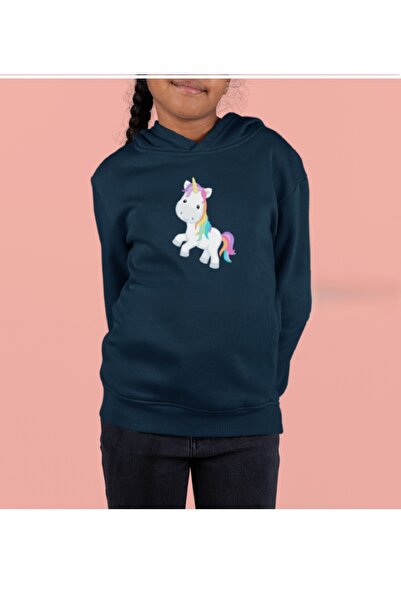 Maki Home Hanorac cu glugă pentru fete, cu model imprimat, Hanorac, Hanorac d...