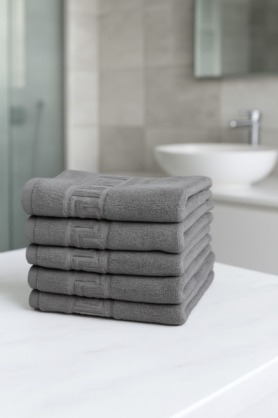 Truva Grup Set of 5 Towels 50/90 cm, Truva Greek