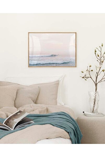 Thetic Sunrise Surf - Poster de perete PREMIUM fără cadru cu estetică modernă
