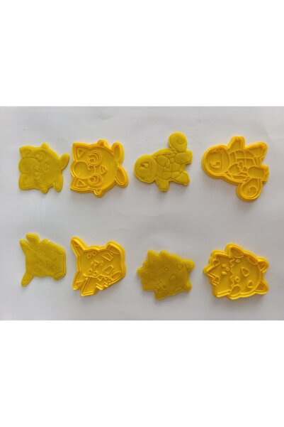 RPMD Store قالب بيكاتشو لعجينة اللعب، قالب عجين، قالب كيك، قالب بسكويت