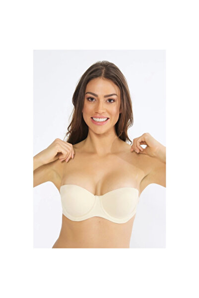 Nurteks 1505 Strapless Back Transparent Bra