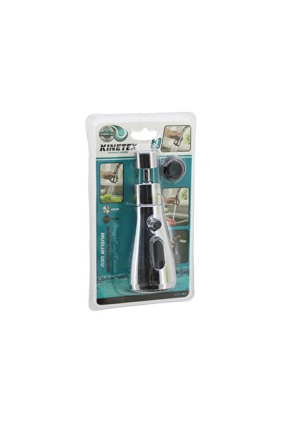 Pazarcan فوهة صنبور كروم بزاوية 360 درجة - 3 أوضاع مع رشاش للمطر طراز Ktx-328...