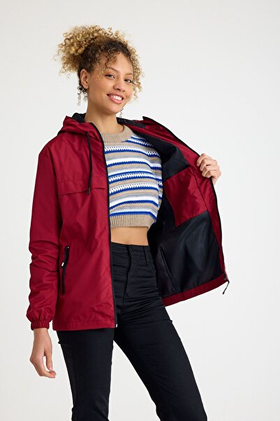 comstar Γυναικείο αντιανεμικό και αδιάβροχο με κουκούλα με επένδυση