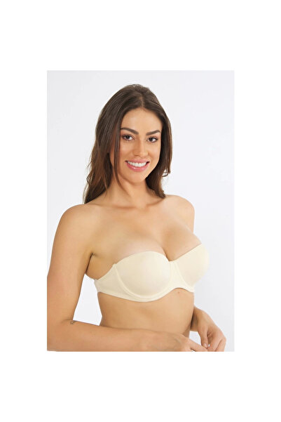 Nurteks 1505 Strapless Back Transparent Bra