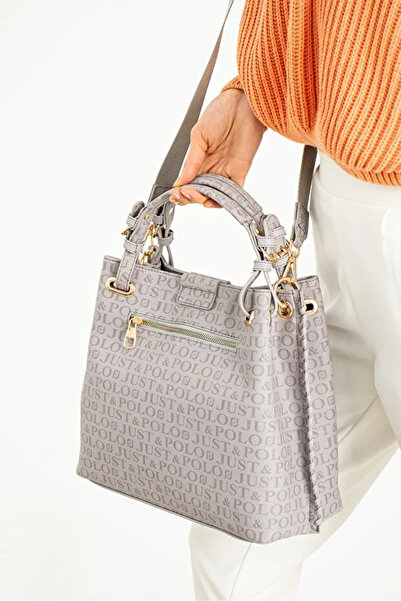 Just Polo Jp Polo Women's Original Large Size Luxury Hand & Shoulder Bag Size: 26 X 30 cm