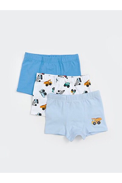 LC Waikiki Sparkling Selections from Shining Store | Printed Boys' Boxers 3-Pack