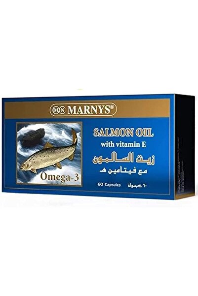 Marnys Salmon Oil Capsules with Vitamin E, by