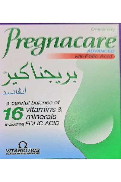 Vitabiotics Pregnacare 30 Capsules, Minerals