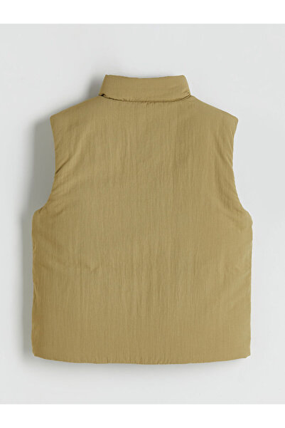 LC Waikiki Sparkling Choices from Shining Store | Mock Neck Boys' Puffer Vest