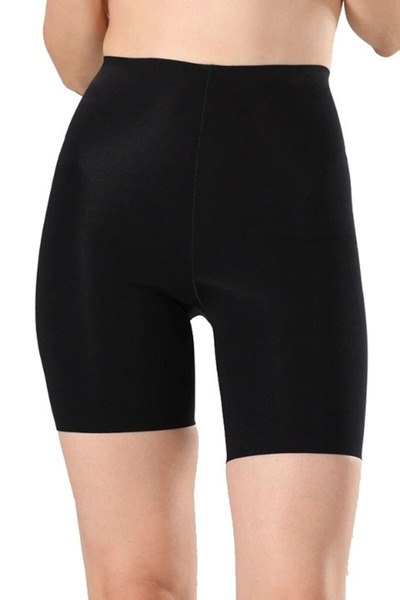 Butik Women's High Waist Laser Cut Waist Silicone Midriff Long Corset