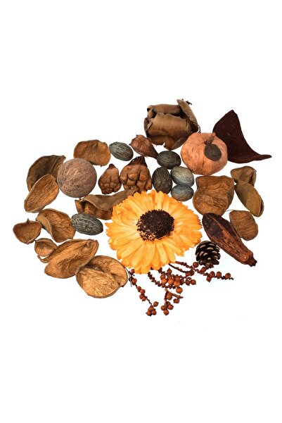 OEM Set Decorativ cu Floarea Soarelui & Dovleci Maro Portocalii