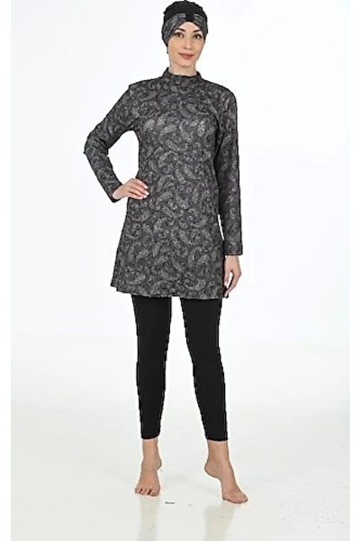 Genel Markalar MDB Fantasy 3321 Desenli Tesettür Mayo