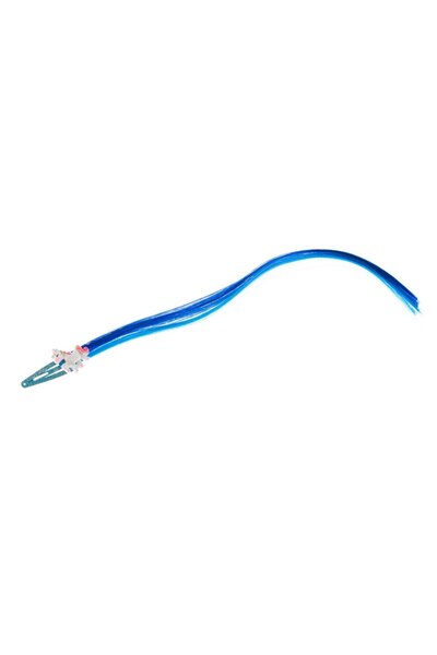 OEM Metallic Hair Clips for Children with Colorful Strands 25cm