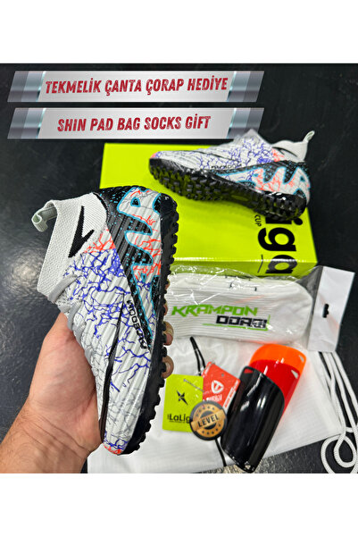 AİRBOOM Laliga Pro Halı Saha 3'lü Set+Çanta+Çorap+Tekmelik