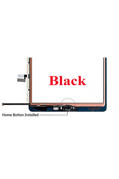 Choice3 شاشة لمس زجاجية مختبرة مقاس 10.2 بوصة مع زر أسود لجهاز iPad 7 8 2019 ...