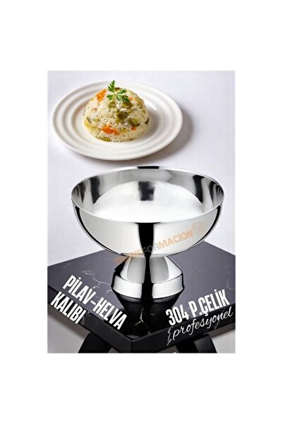 Skygo ModaCar Pilav Kalıbı - Helva Kalıbı 304 Paslanmaz Çelik Profesyonel