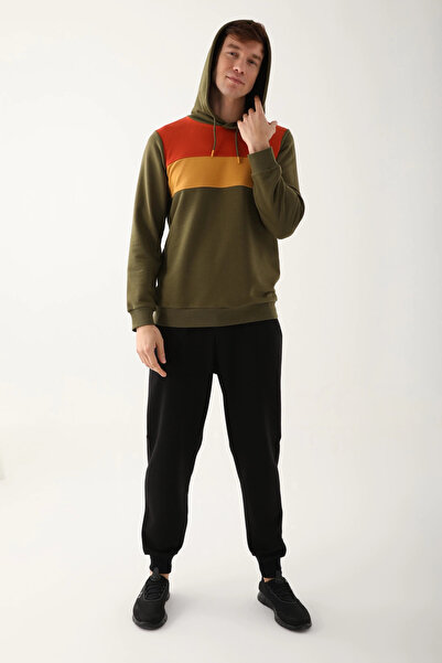 KARAKAŞ Arnetta Ar2785-S Men's Long Sleeve Hooded Pajama Set