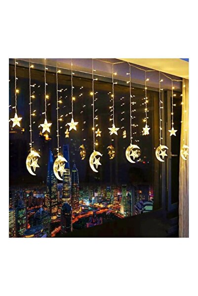 Skygo Ay Yıldız Perde Led Günışığı Fişli